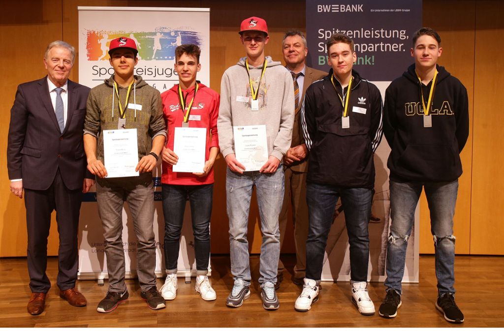 Die Baseballer des Turnverein Canstatt wurden für ihren 1. Platz bei der Baden-Württembergischen Meisterschaft geehrt.