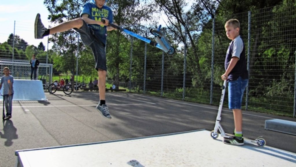 Skater in Waldenbuch: Der Skate-Park könnte zur Dauereinrichtung werden