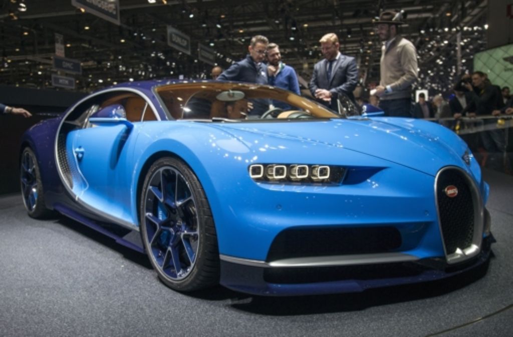 Ein Auto der Superlative: Der Bugatti Chiron.