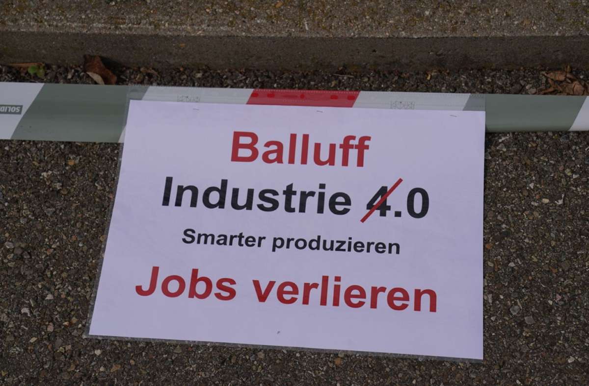 Balluff will viele Arbeitsplätze ins Ausland auslagern.