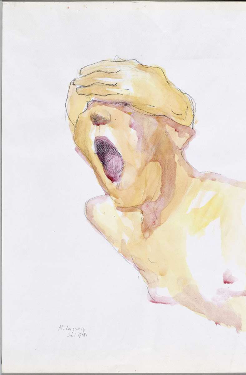 Maria Lassnigs Bild trägt keinen Titel.