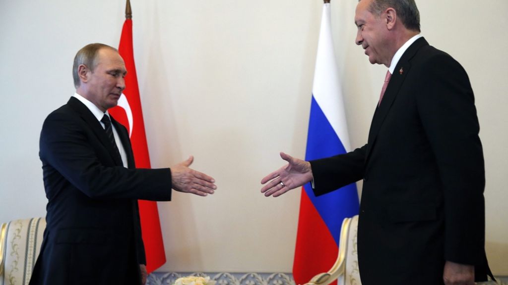St. Petersburg: Russland und Türkei wollen enger zusammenarbeiten