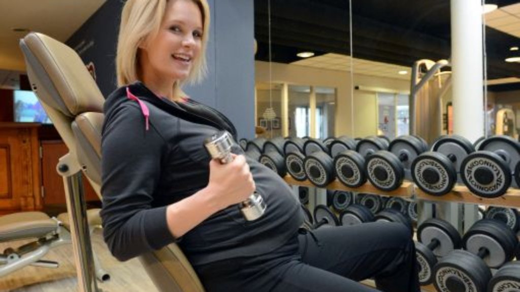 Sportliches TV-Sternchen: Monica Ivancan geht hochschwanger ins Fitnessstudio
