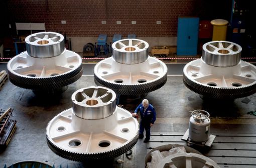 Im nächsten Jahr werden sich die Räder im südwestdeutschen Maschinenbau aller Voraussicht nach etwas langsamer drehen. Foto: dpa