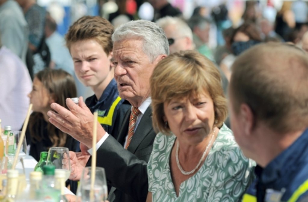 Das Bürgefest bei Bundespräsident Joachim Gauck lockt 10.000 Gäste nach Berlin.
