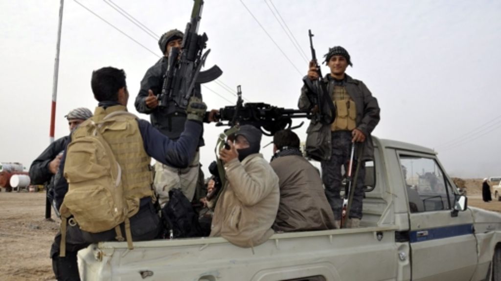 Offensive gegen IS: Iraks Armee hat mit Widerstand zu kämpfen