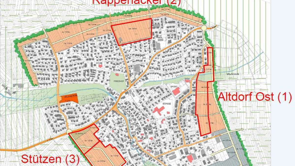 Gemeindeentwicklung: Altdorf will Bauland schaffen