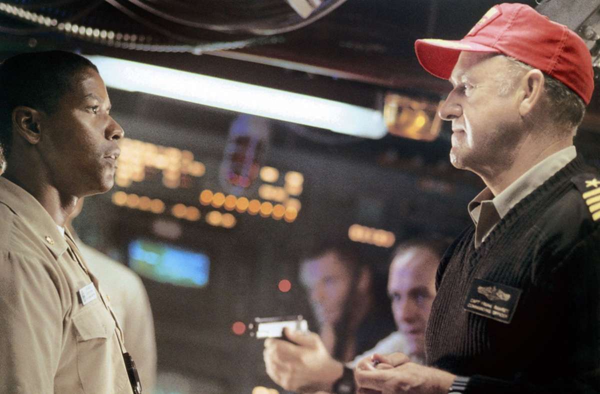 „Crimson Tide“ (1995): Denzel Washington (links) und Gene Hackman