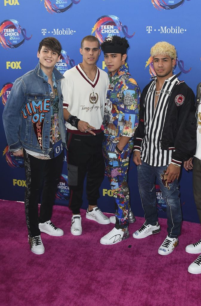 Die Jungs der Band CNCO haben für ihren Latin-Sound einen Preis bei den Teen Choice Awards abgeräumt.