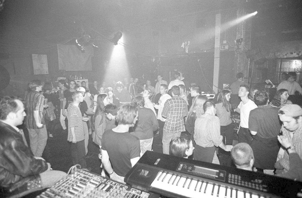 Die letzte Party im „Tier“ im Jahr 1996.