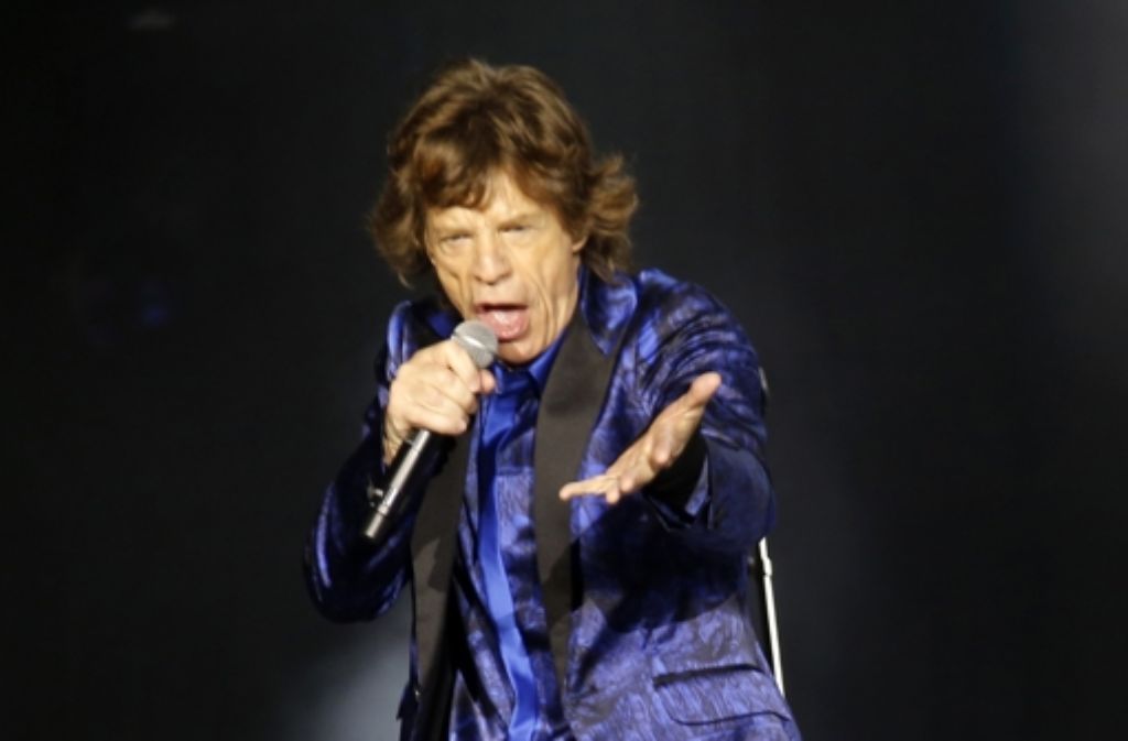 Rolling-Stones-Frontmann Mick Jagger ist Georgia Mays Vater.