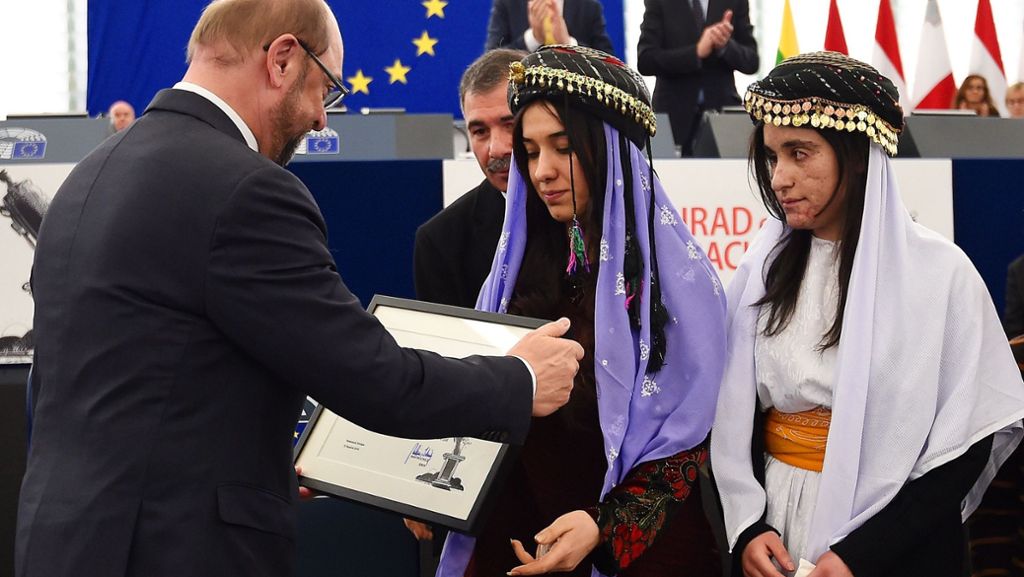 Sacharow-Preis: Versklavte Jesidinnen fordern Strafverfolgung des IS