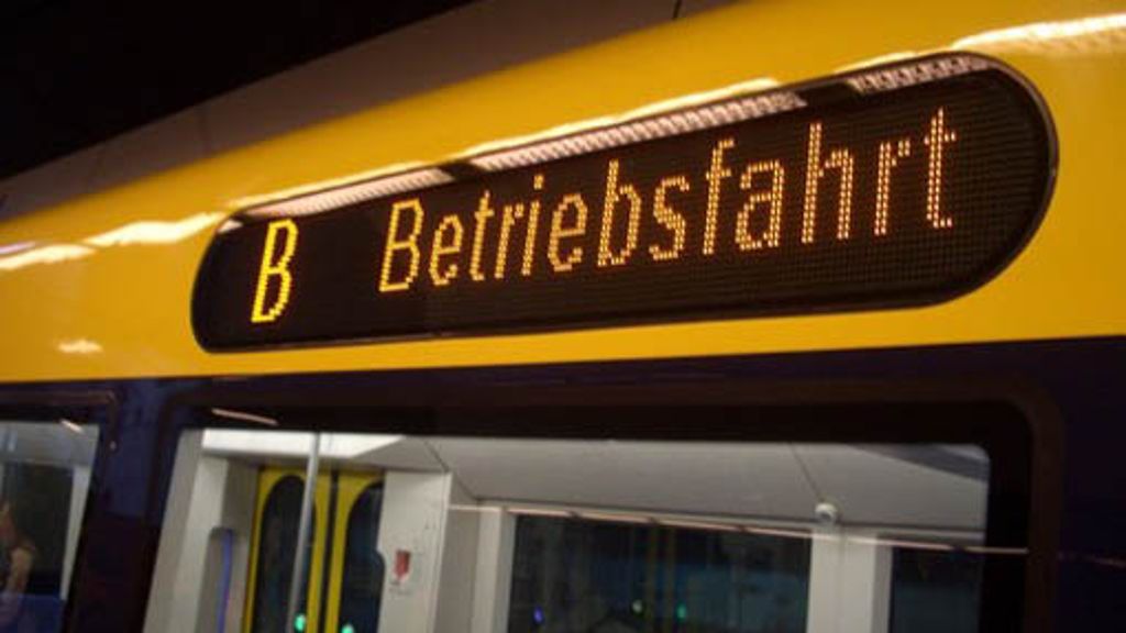 Stadtbahn in Stuttgart: Defekter Laster blockiert Gleise in Wangen