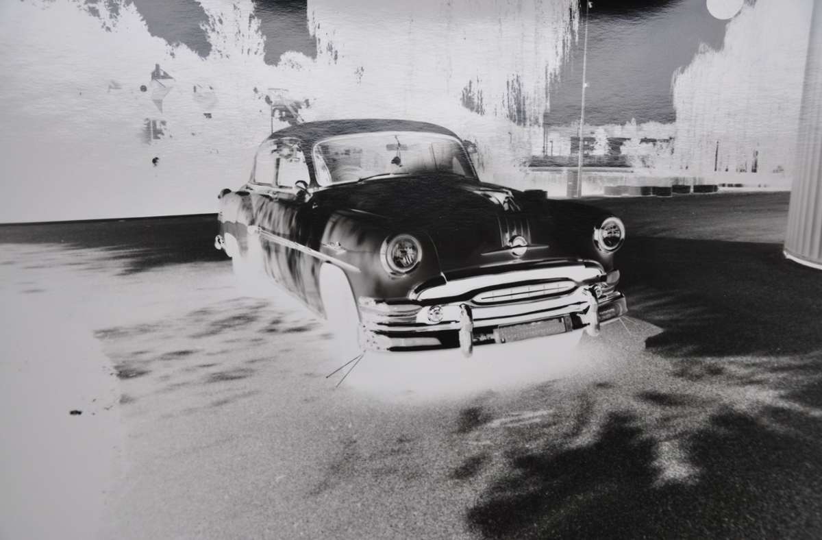 Eine Faszination für alles, was Räder hat: Alexander Riffler nimmt mit seiner Camera obscura oft Fahrzeuge auf.