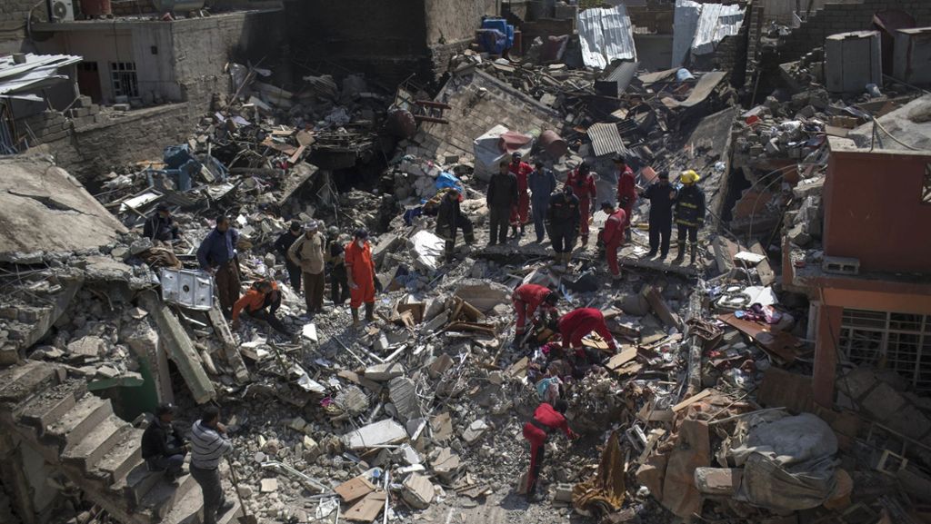 West-Mossul: Anti-IS-Koalition flog offenbar tödliche Luftangriffe