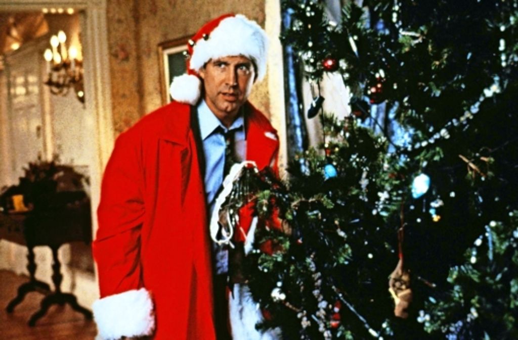 „Schöne Bescherung“: Wer zählt die Filme, in denen Männer schlecht sitzende Weihnachtsmännerkostüme tragen? Hier Chevy Chase, RTL, Mittwoch, 20.15.