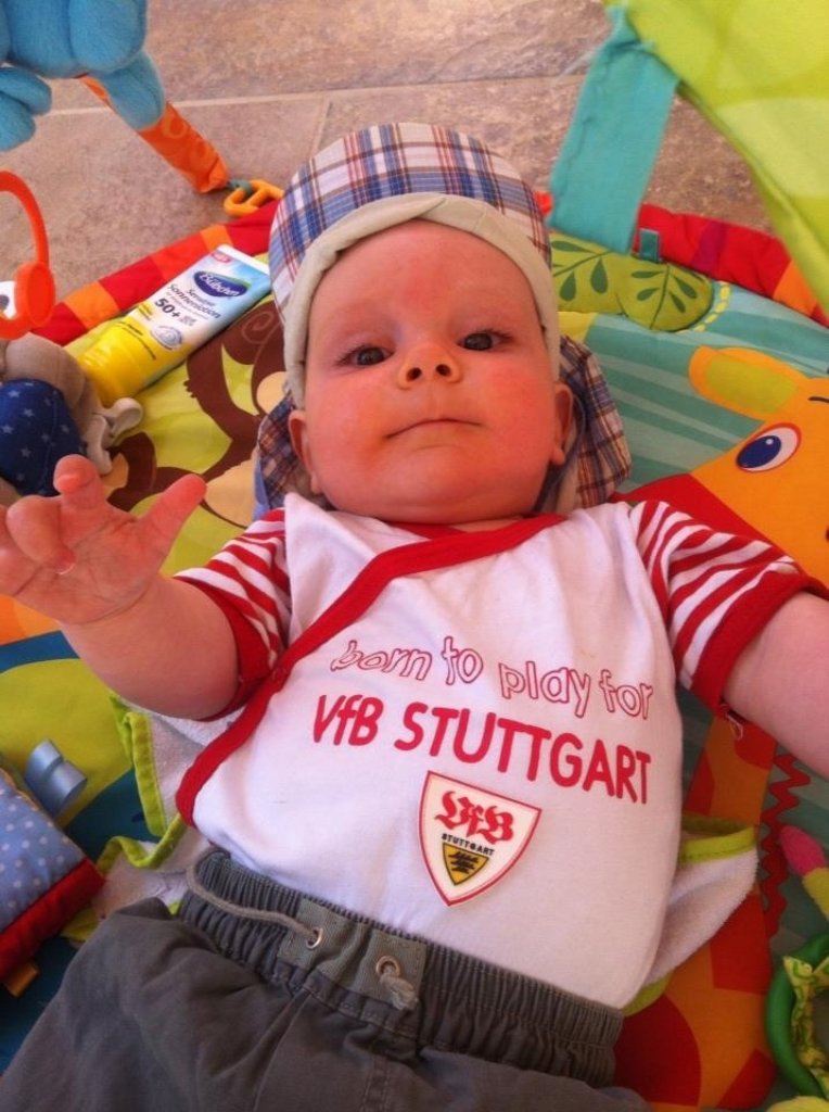 Born to play for VfB Stuttgart