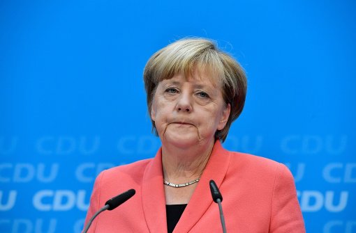 Kanzlerin Angela Merkel gesteht Versäumnisse der Regierung ein. Foto: AFP
