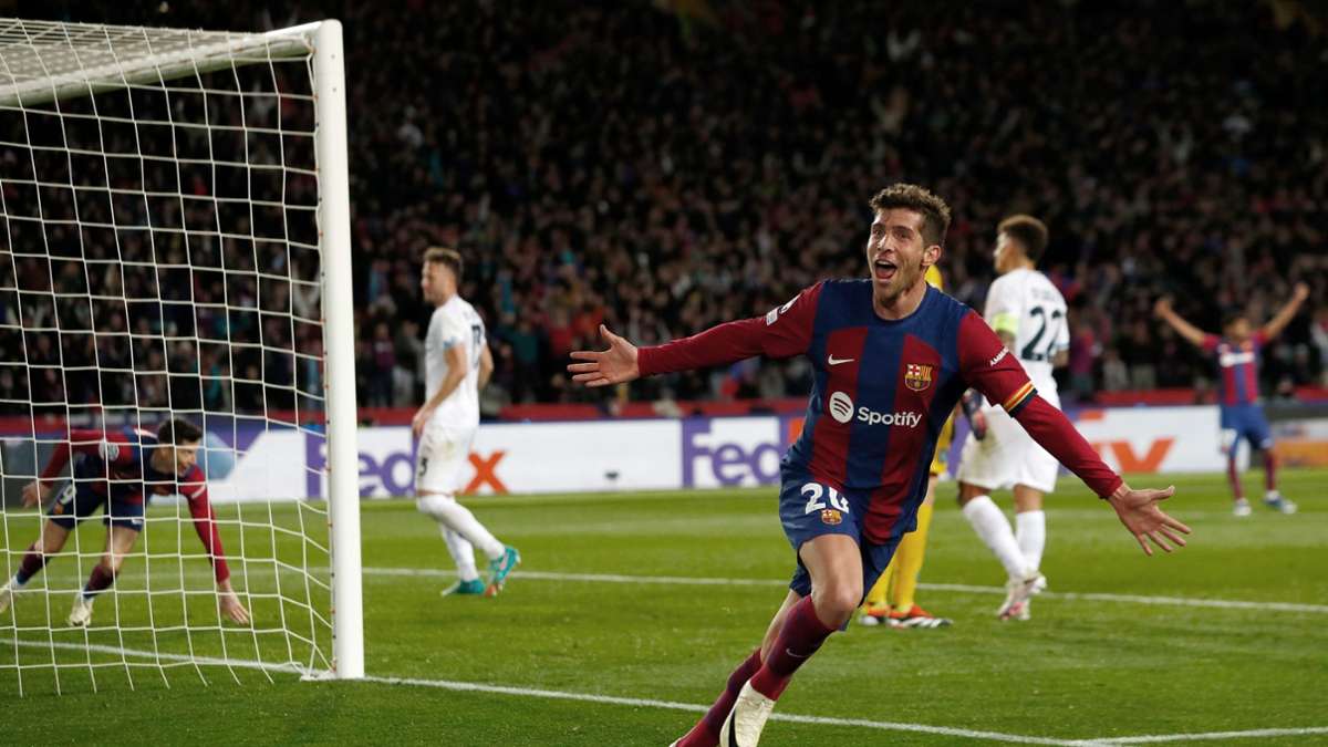 Champions League: Lewandowski trifft: Barça im Viertelfinale