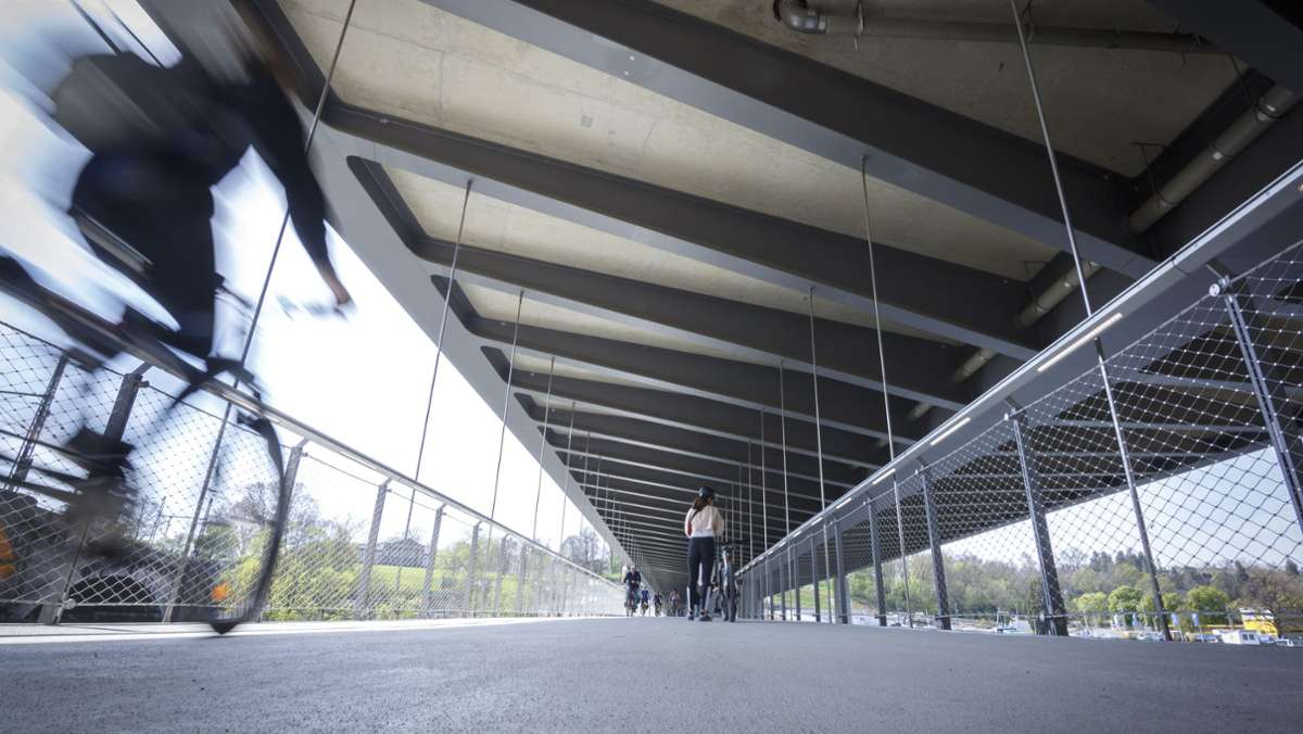 Stuttgarts neue Attraktion: Neckarbrücke zieht die Blicke auf sich