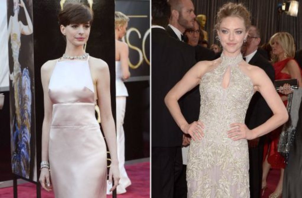 Für einen Mode-Seitensprung bei der Oscar-Verleihung hat sich Schauspielerin Anne Hathaway (30, links) bei Modeschöpfer Valentino entschuldigt. Sie habe erfahren, dass ein ...