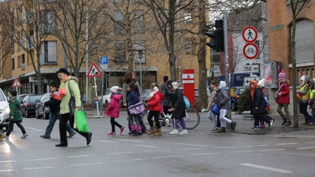Fußgängerverkehr in Schmiden: Kinder als kritische Experten