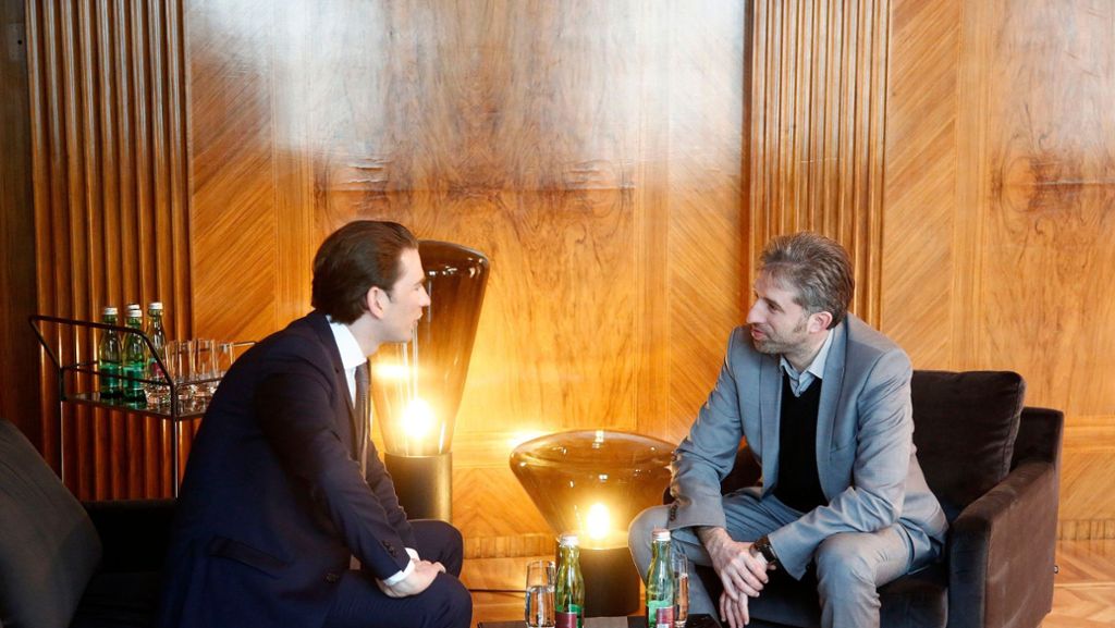 Tübinger OB trifft österreichischen Bundeskanzler: Boris Palmer auf Werbetour bei Sebastian Kurz