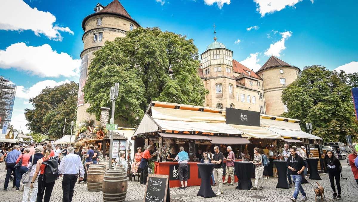 Stuttgarter Weindorf: Noch nicht in XL