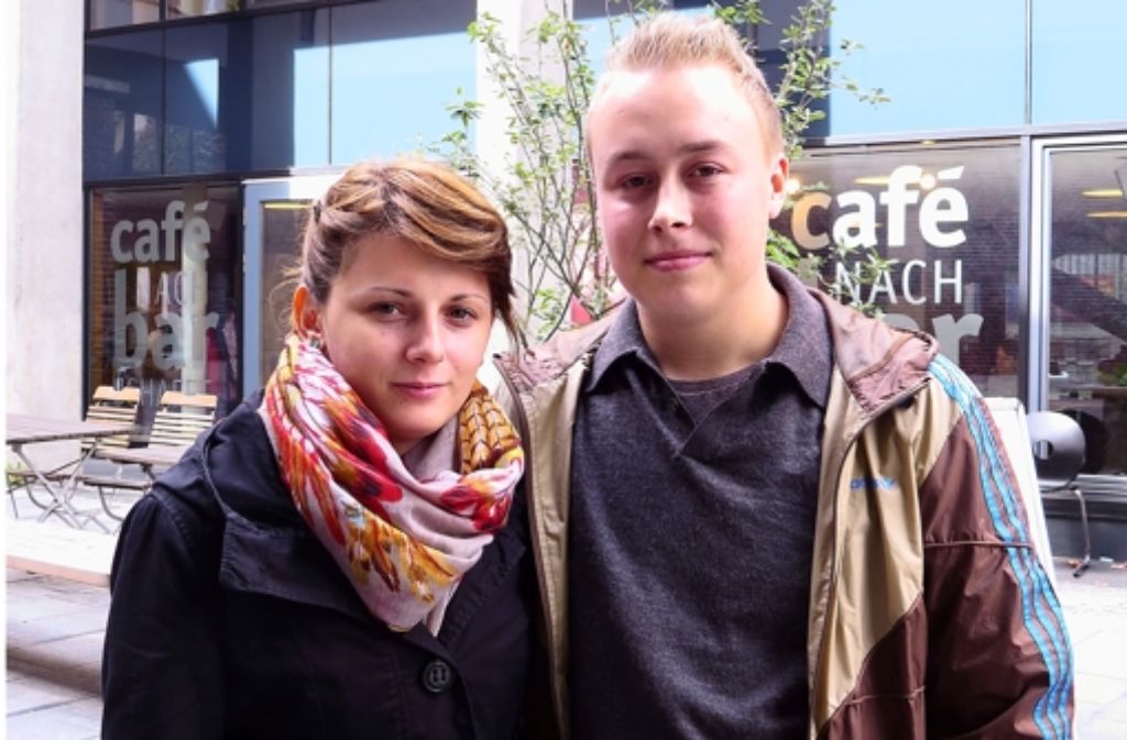 Arta Redjepi und ihr Freund Marco Heimerdinger Foto: Heike Armbruster