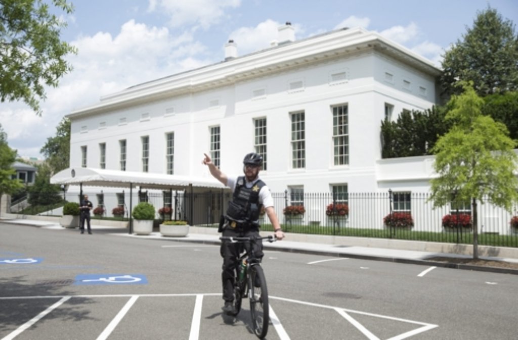 Das Weiße Haus in Washington musste evakuiert werden.