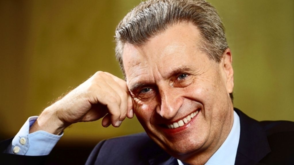 Günther Oettinger wird 60: Ein Kommissar mit viel Energie