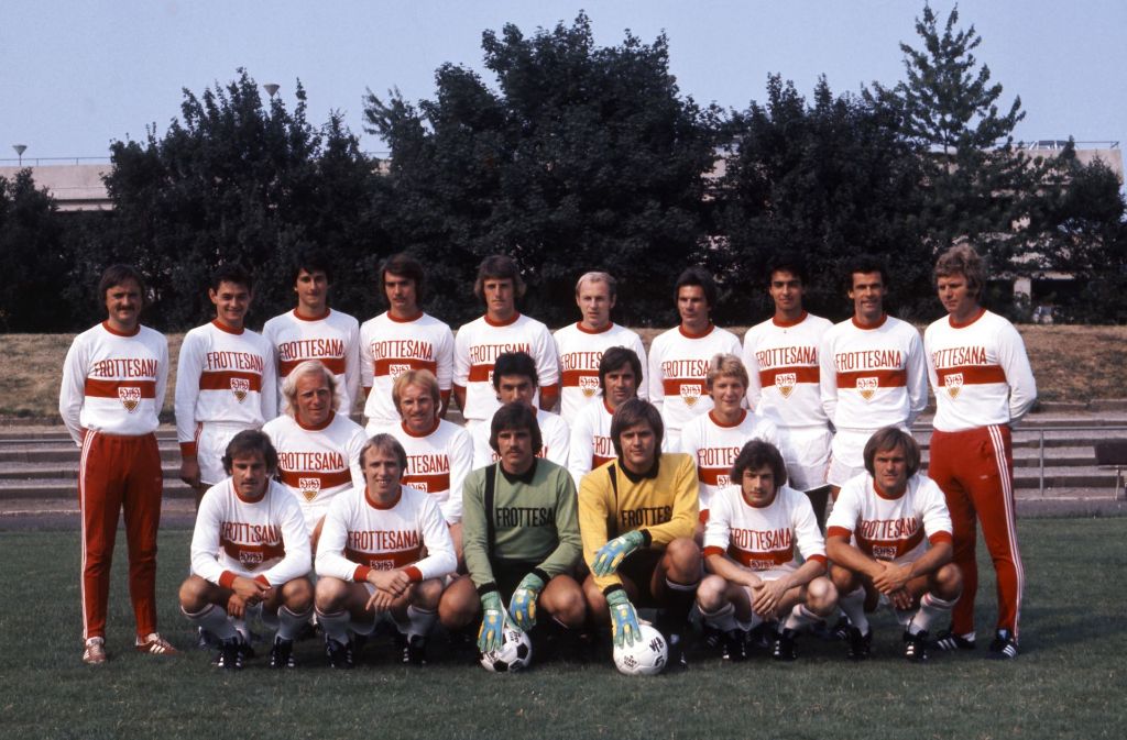 Der Mannschaftskader der Saison 1976/77