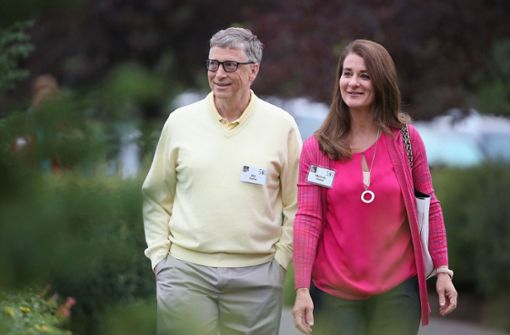 Bill und Melinda Gates wollen in Zukunft getrennte Wege gehen. (Archivbild) Foto: AFP/Scott Olson