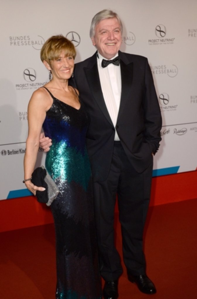 Der hessische Ministerpräsident Volker Bouffier (CDU) und seine Frau Ursula.