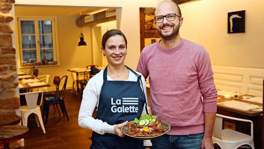  Das neue Lokal La Galette in der Esslinger Innenstadt setzt auf kleine, französische Gerichte und besondere bretonische Spezialitäten. Der Betreiber ist kein Unbekannter. 