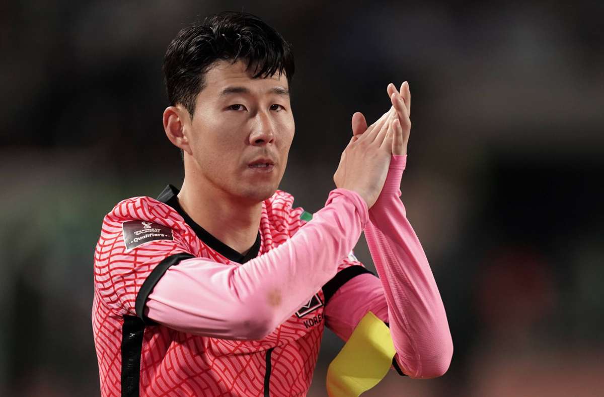 Son Heung-min vertritt bei der WM die Farben Südkoreas.