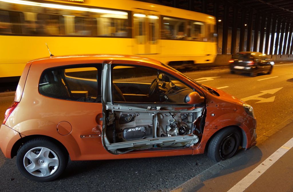 Ein Unfall in Bad Cannstatt sorgte am Donnerstag für Verkehrsbehinderungen.