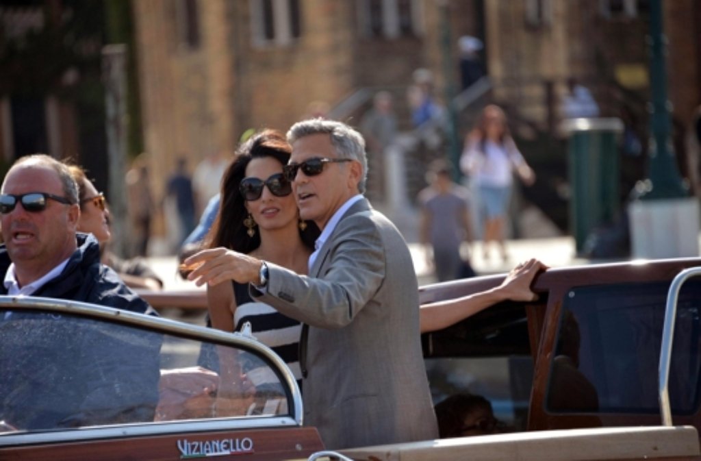 Amal Alamuddin und George Clooney