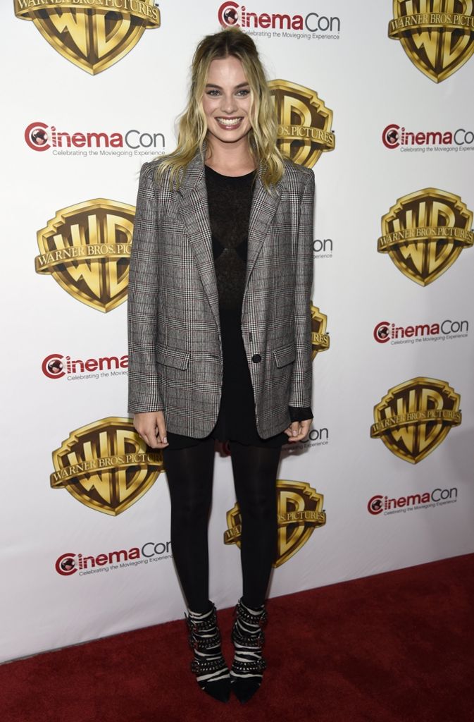 Margot Robbie („Nachbarn“) bei der CinemaCon 2016.