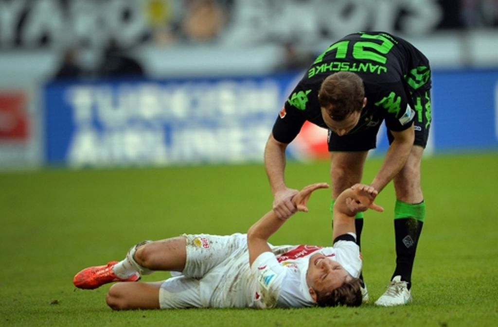 Große Ruppigkeiten blieben im Spiel aus – Trost wollte der VfB von den „Fohlen“ trotzdem nicht annehmen.