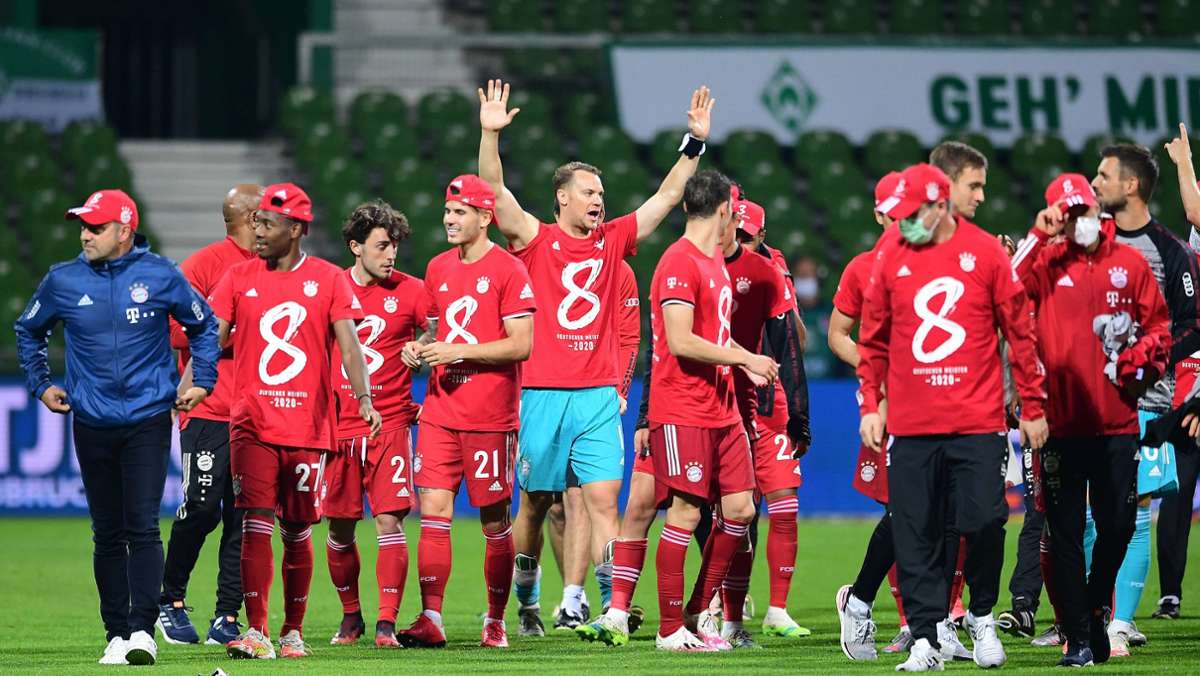 Fußball-Bundesliga: FC Bayern zum 30. Mal Meister – Paderborn steigt wieder ab
