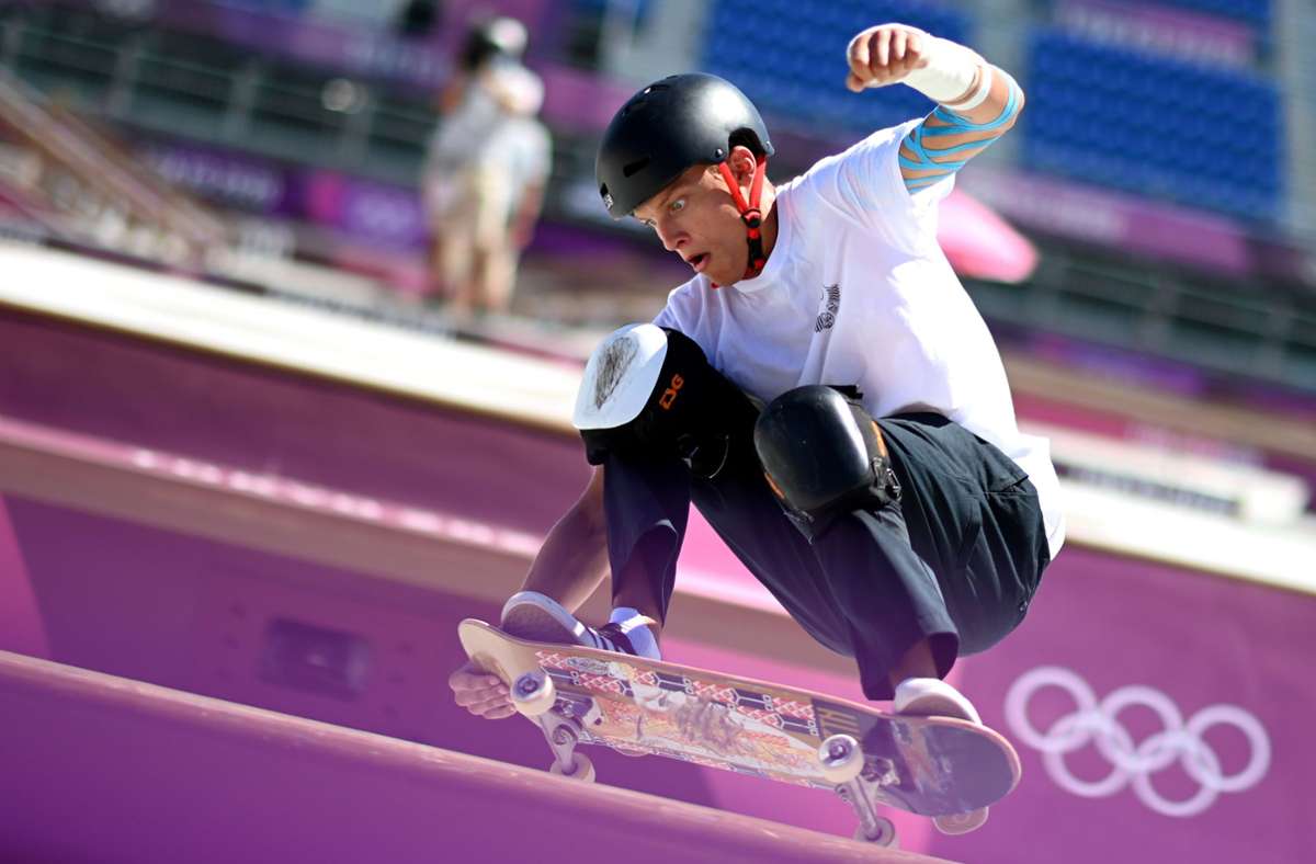 Trotz seiner Verletzung wollte sich Edtmayer das Erlebnis bei den Olympischen Spielen nicht nehmen lassen.