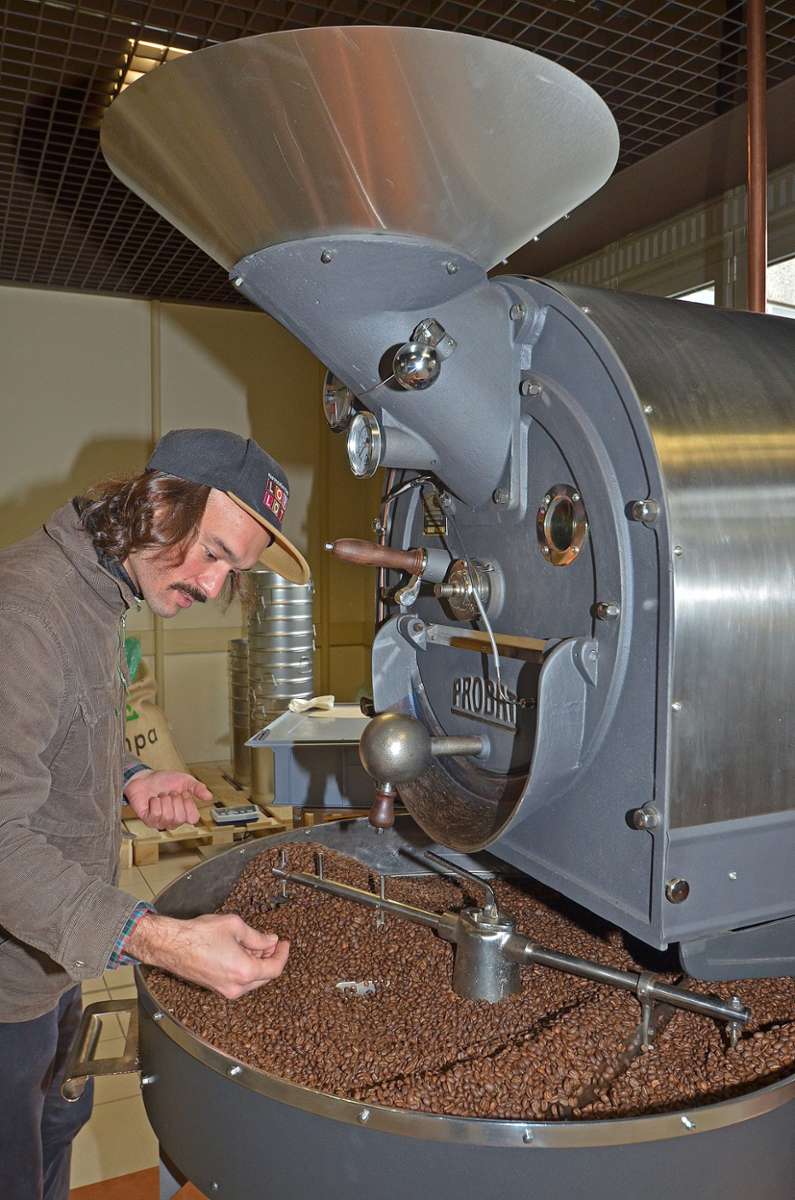 Nach einer einjährigen Kaffeereise durch Südamerika hat sich Arthur Goulart Pereira in Esslingen seinen Traum von einer eigenen Kaffeerösterei erfüllt.