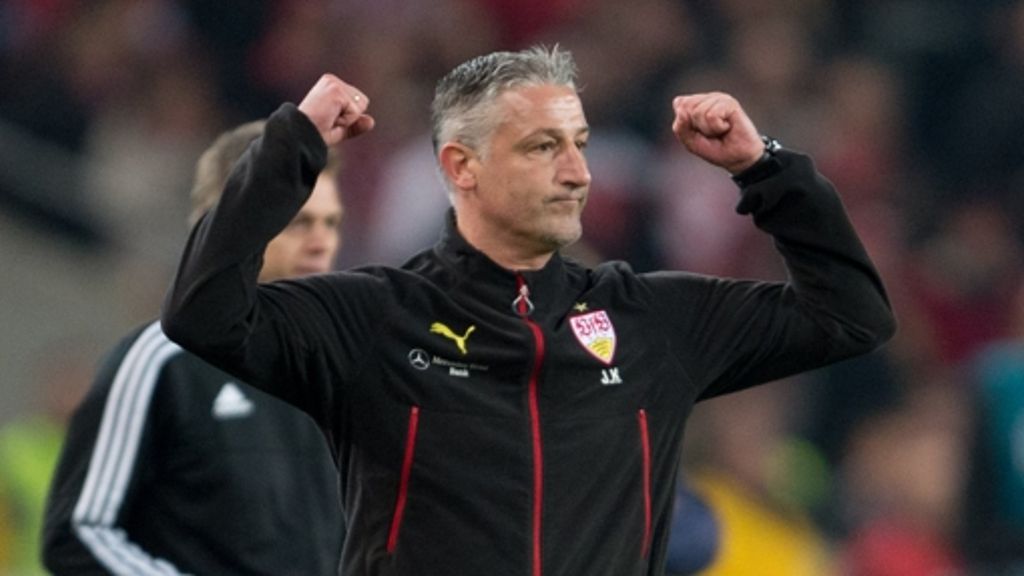 VfB Stuttgart: Kramny bleibt VfB-Trainer