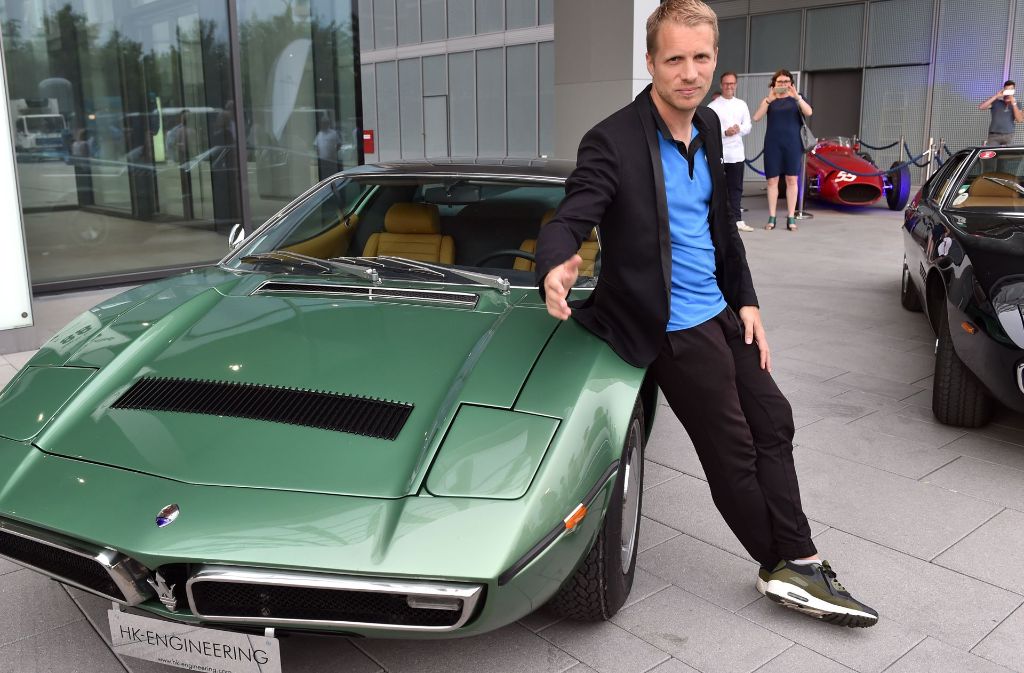 Oliver Pocher scheint auch ein Maserati-Fan zu sein.