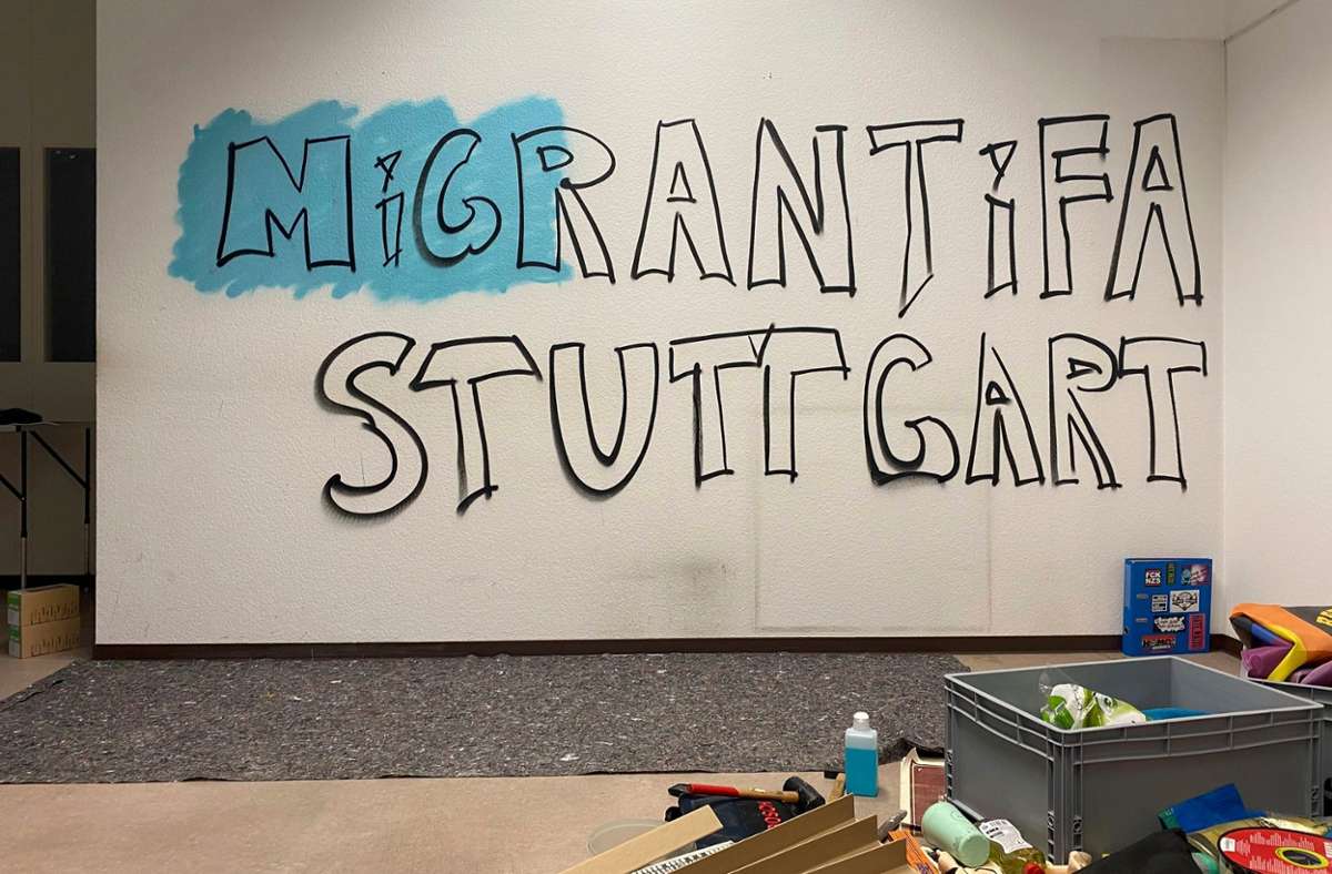 Seit ungefähr zwei Jahren gibt es die Migrantifa in Stuttgart.