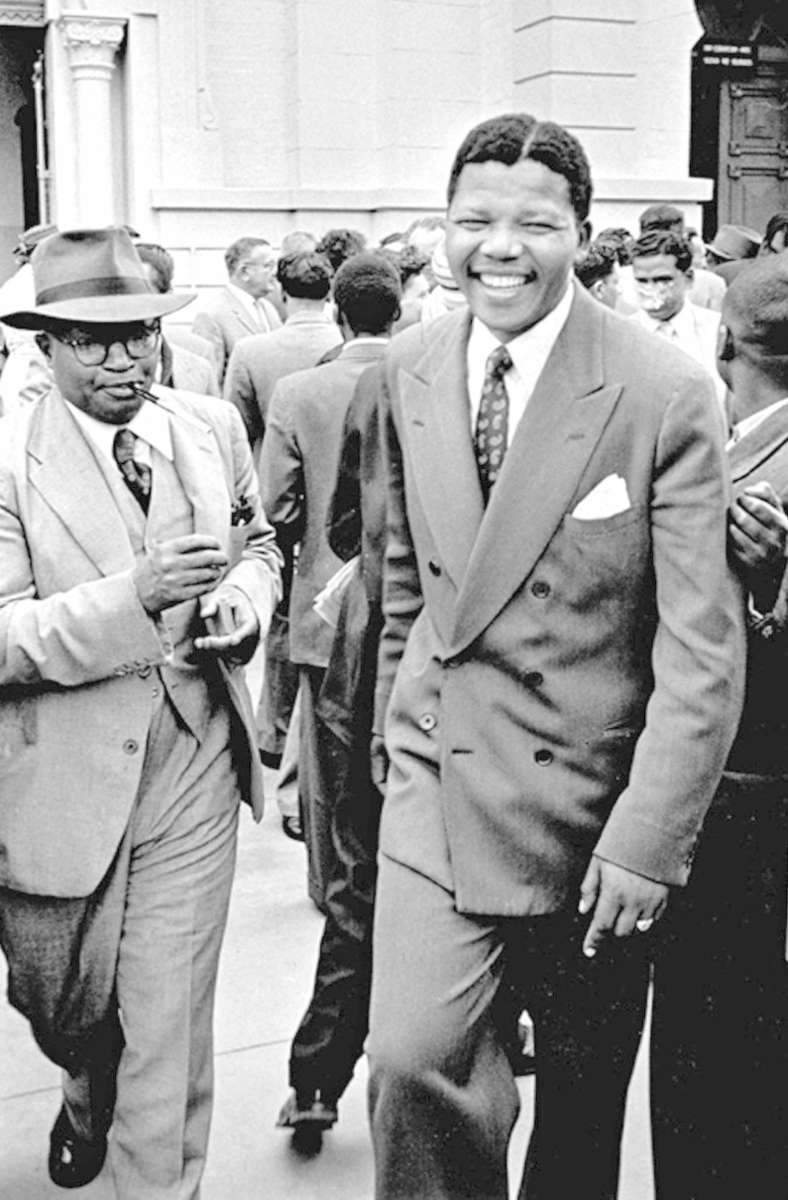 Nelson Mandela als junge Hoffnung des ANC