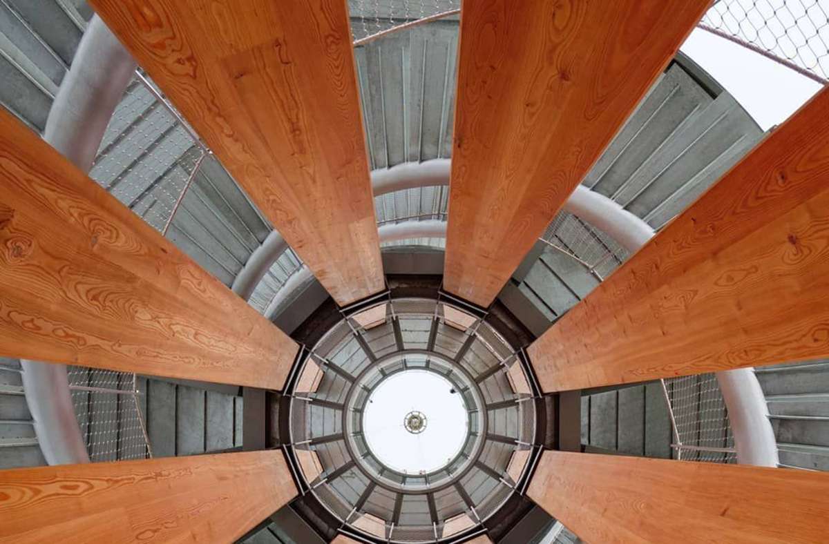 Streng symmetrisch – die Bildkomposition von Daniel Hohpe hat auf Instagram in der Kate-gorie Perspektive überzeugt.