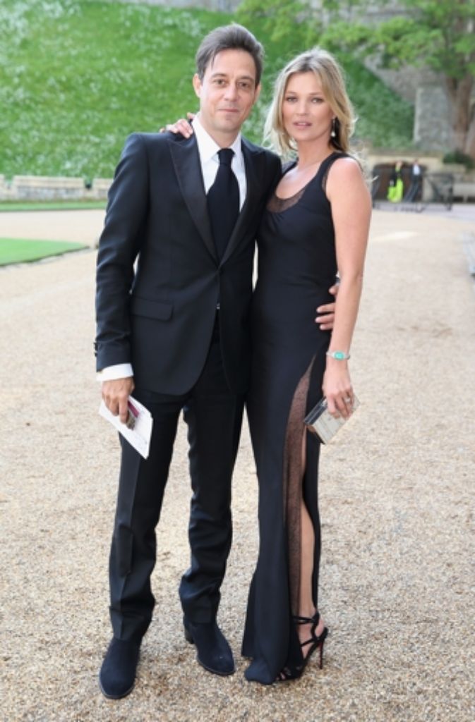 Model Kate Moss und ihr Ehemann Jamie Hince