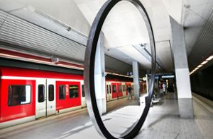 Die S-Bahn verändert das Ortsbild